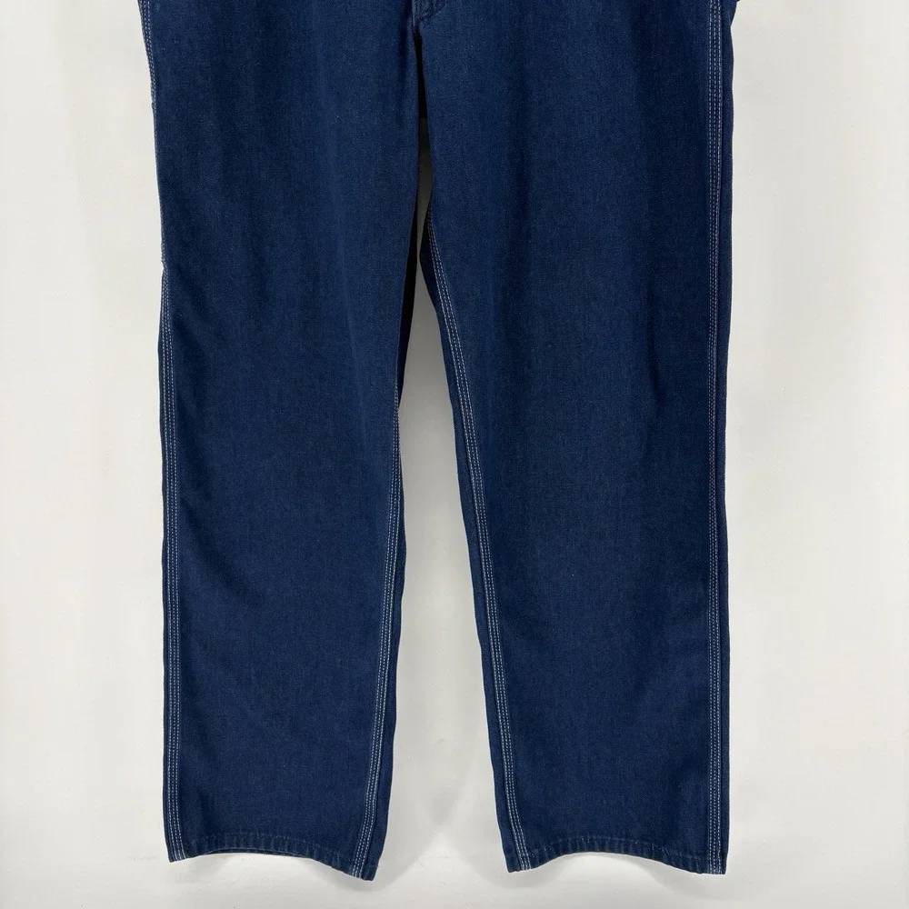 Vintage Sears Perma-Prest Workwear Carpenter Jeans USA Union Made Men's 36x32